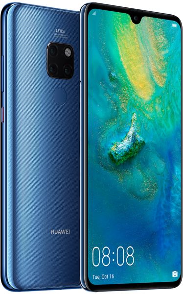 HUAWEI Mate 20 Dual Sim - 128GB, 4G LTE, MIDNIGHT BLUE